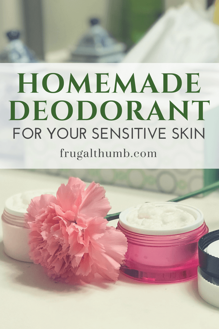 Save Your Sensitive Skin - and Wallet - with Homemade Deodorant