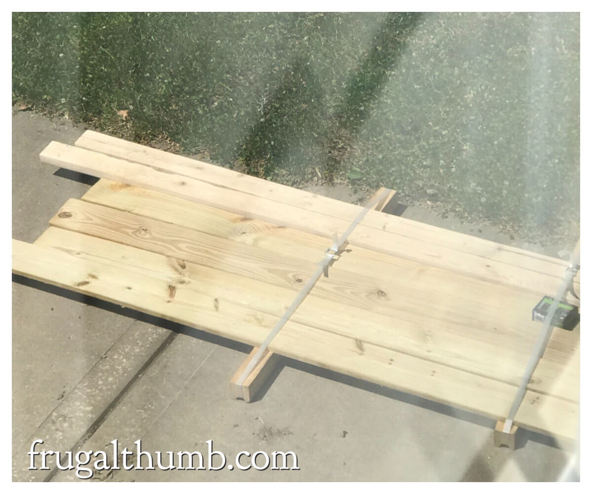 supplies for wood patio table top